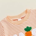 thumbnail image 6 of Kiijoy Baby Boys Easter Outfits Letter Embroidery Short Sleeve T-Shirt Shorts Set, Sizes 0-6 Months, 6 of 6