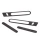 thumbnail image 2 of Cubierta de manija de puerta exterior shaofei para R35 2006-2018 fibra de carbono real, 2 of 5