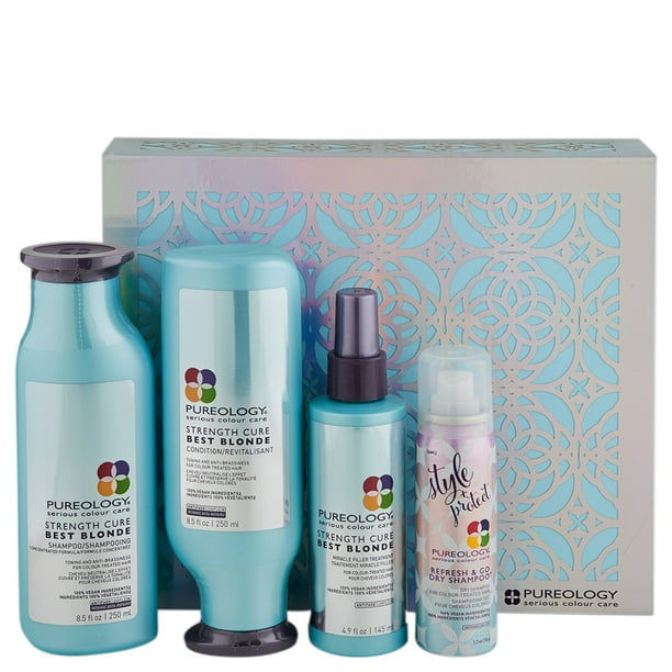 Pureology Pureology Strength Cure Best Blonde Holiday Gift Set