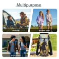 thumbnail image 6 of HUIACONG 4-IN-1 Kids School Backpack Set Sunflower Black Horse for Boys Girls 6-10 Lightweight 300g Backpack Detachable Lunch Box Pencil Case Water Bottle Holder, 6 of 7
