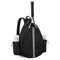 thumbnail image 1 of relayinert Durable Badminton Bag For Long-lasting Performance Adjustable ABS Tennis Racket Bag Tennis Bag black, 1 of 6