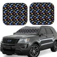 thumbnail image 1 of Vsdgher Whales In Space Print Car Windshield Sun Shade, Reflective Sunshade Window Sunshade Sun Visor Protector Fit for Cars,Trucks,SUVs-Large, 1 of 6