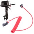 thumbnail image 4 of Emergency Stop Switch  Lanyard, Wearproof Red 0176288 PVC ABS Practical  For Johnson  OMC Outboard Motors, 4 of 8