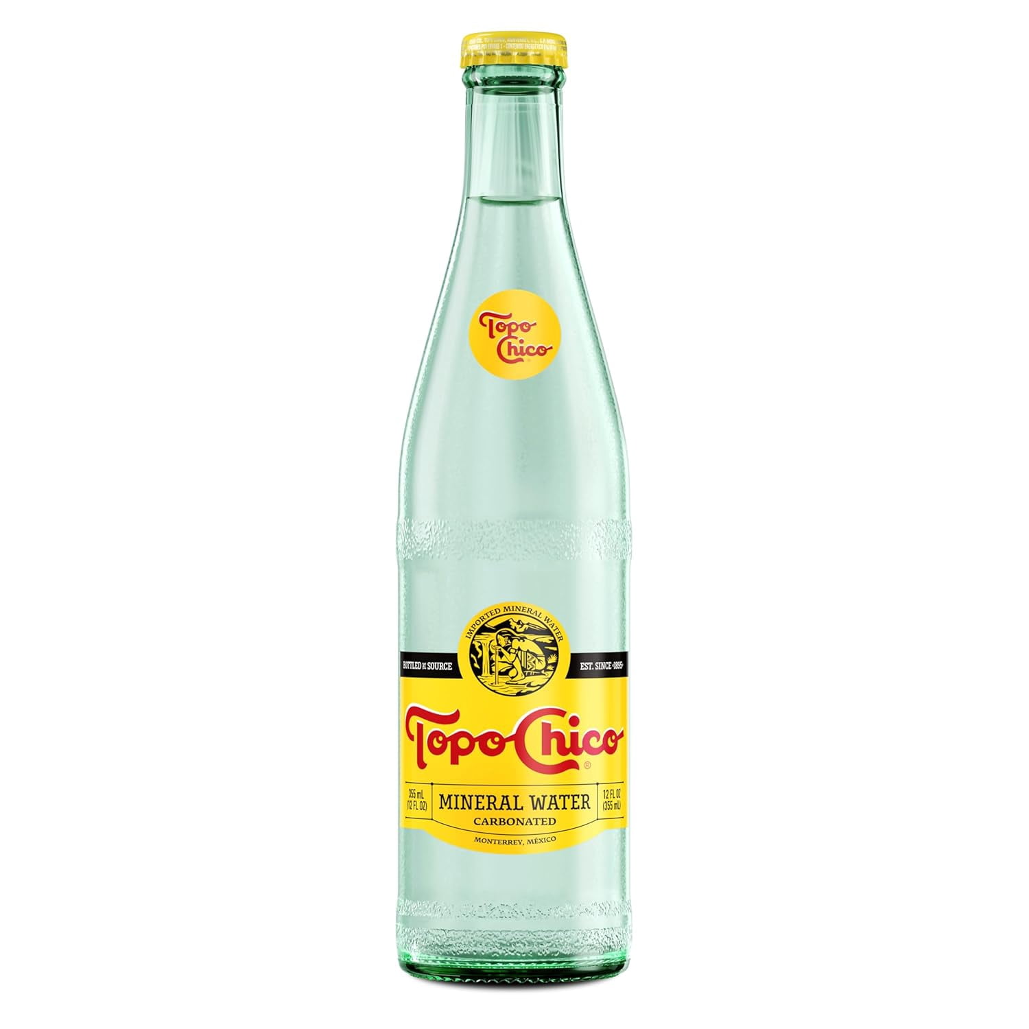 TOPO CHICO Mineral Water, 12 Fl Oz, Pack of 24