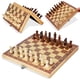 thumbnail image 3 of Juego de ajedrez de madera para niños y adultos, educación temprana, inteligencia, juego de escritorio interactivo entre padres e hijos, juguetes educativos de ajedrez, 3 of 6