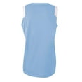 thumbnail image 2 of A4 Moisture Management V-Neck Muscle For Women in Lt Blue/White NW2340, 2 of 2