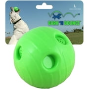 Bark N Bounce: The Interactive Dog Toy Ball That Bounces and Laughs, Engaging Your Dog's Natural Instincts (Large)