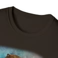 thumbnail image 3 of Three Capybara Moon, Gildan Unisex Softstyle T-Shirt, Graphic Tee, S-3XL, 3 of 3