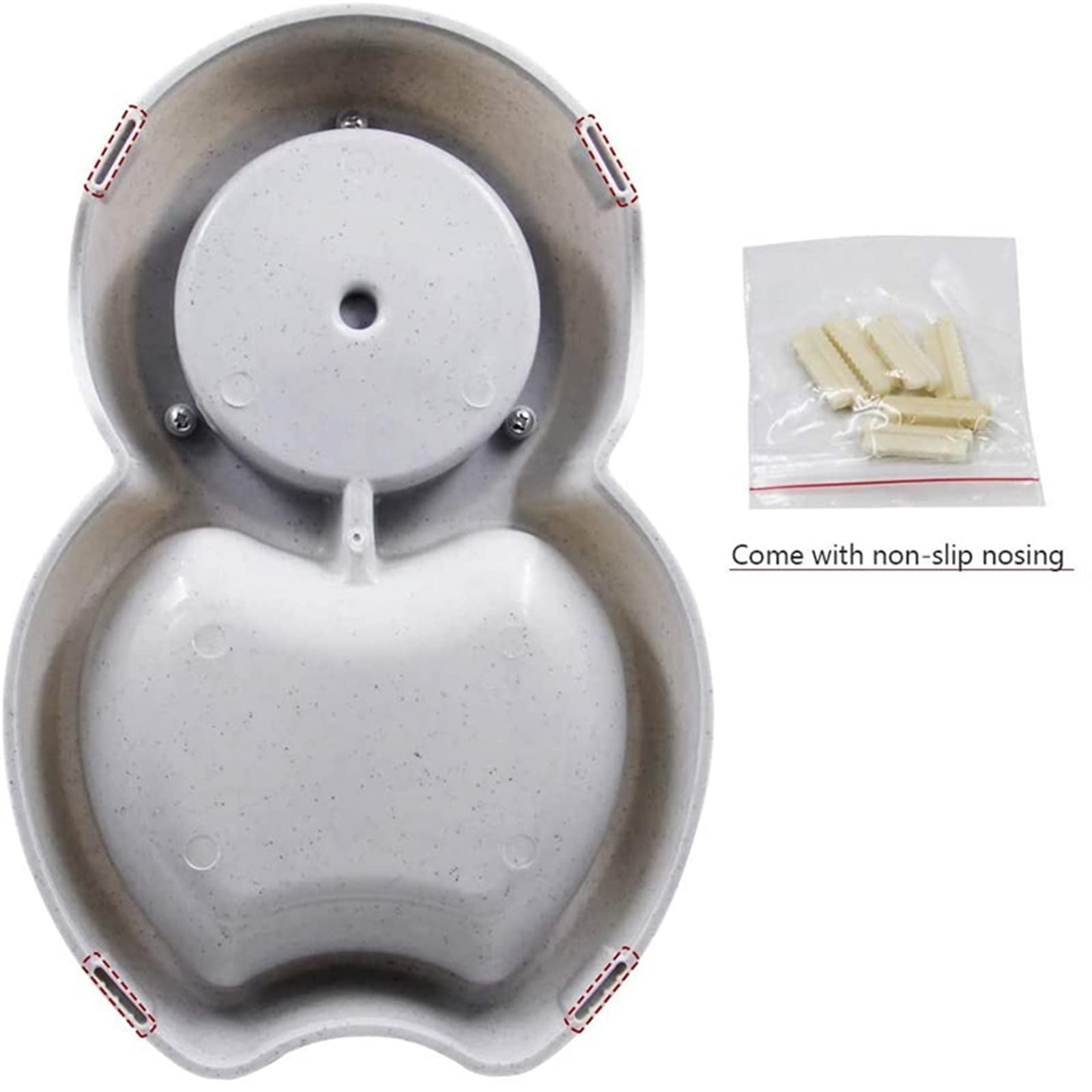 CNV Automatic Waterer Feeder, Automatic Feeders for Pets, High Capacity Pet Food Bowl Gravity Water Dispenser Pet Bowl for Dogs Cats 3.8 L Dog Accessories, Blue