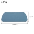 thumbnail image 2 of 4 piezas de atrapador de goteo para refrigerador 7.8 x 3 pulgadas bandeja de goteo trapezoidal para el hogar, azul marino, 2 of 5