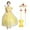 Dress with Accessories, variant on Girls' Princess Yellow Costumes Princess Dress up Halloween Costume with Accessories for Child 3/4