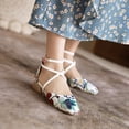 thumbnail image 1 of Sandalias de verano para mujer con suela de cuero de microfibra a la moda Wmkox8yii shjk6919, 1 of 9