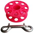 thumbnail image 2 of Carrete de Plástico para Buceo, Línea de Guía, Carrete de , Línea de 18 M / 30 Y de Perno de Doble Punta para Buceo Rosado DYNWAVEMX Carrete para buceo, 2 of 8