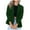 Green, variant on My Items Blazers Spring Jackets Plus Size Blazer Jackets Suit Long Sleeve Open Front with Button Pockets for Business Office