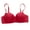 Red, variant on Vedolay Bra Wireless T-Shirt Bra, Wireless Full-Coverage Bra, Pullover Wirefree T-Shirt Bra,Pink 36