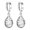 Silver, variant on Jewelry VerPetridure Women's Crystal Individual Colorful Stone Geometric Color Accessories Earrings