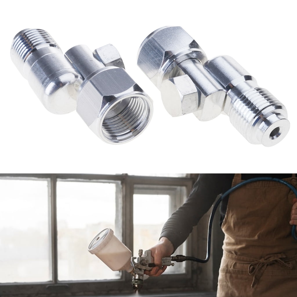 Stainless Steel Graco 235486 Airless Sprayer Swivel Adapter – 7/8" Thread, 360° Rotation For Easy Painting