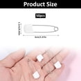 thumbnail image 2 of 50PCS Safety Pins for Diaper, 2.2 Inch Plastic Head Cloth Diaper Nappy Pins with Locking Closures Stainless Steel Pins for Clothes, Sewing, Craft Supplies.,White, 2 of 7