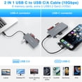 thumbnail image 4 of Lector de tarjetas CFexpress tipo B 8 en 1 Yeemie Pro con 2 USB 10G, 4 of 8