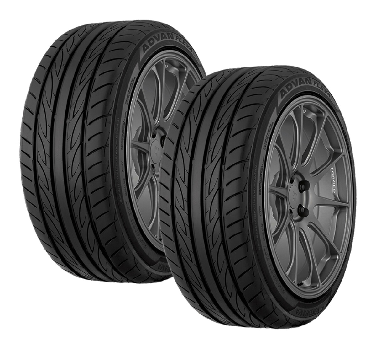Pneu été YOKOHAMA ADVAN FLEVA V701 - 195/55 R15 85V - Économique (C) Et Bonne Adhérence Mouillé (A)