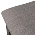 thumbnail image 4 of Double Bridge Dark Chestnut and Gray Counter Wood Bench (RTA), 4 of 6