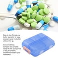 thumbnail image 4 of Travel Pill Organizer, 10 Compartments Medicine Container, Portable Medicine Container Case With Buckle Lock For Pocket Purse Daily Pill Vitamin, 4 of 8