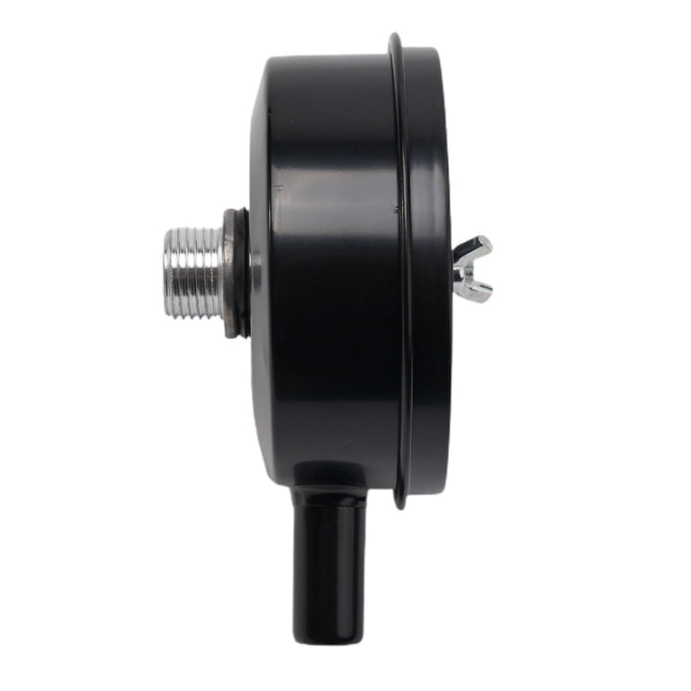 Air Compressor Intake Filter Noise Muffler Silencer – Metal – 16mm (M12) Thread – Reduces Dust & Noise – For Oil-less Compressors – Easy Install