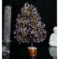 thumbnail image 7 of Amethyst Chakra Tree of Life - Crystal Tree for Positive Energy, Feng Shui Decor - Handmade Gemstone Tree, Good Luck Money Bonsai, Purple Healing Crystals, Meditation Stone, Spiritual Mystical Gift, 7 of 7