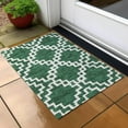 thumbnail image 6 of Addison Rugs Chantille Indoor/Outdoor Transitional Diamonds Emerald Washable Rectangle Rug, 1'8" x 2'6", 6 of 6