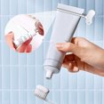 thumbnail image 2 of Hioecau Toothpaste Squeezer Metal Tube Squeezer Stainless Steel Key Shape Manual Toothpaste Roller Tube Wringer for Paint Hair Dye Cream Cosmetic, 2 of 8