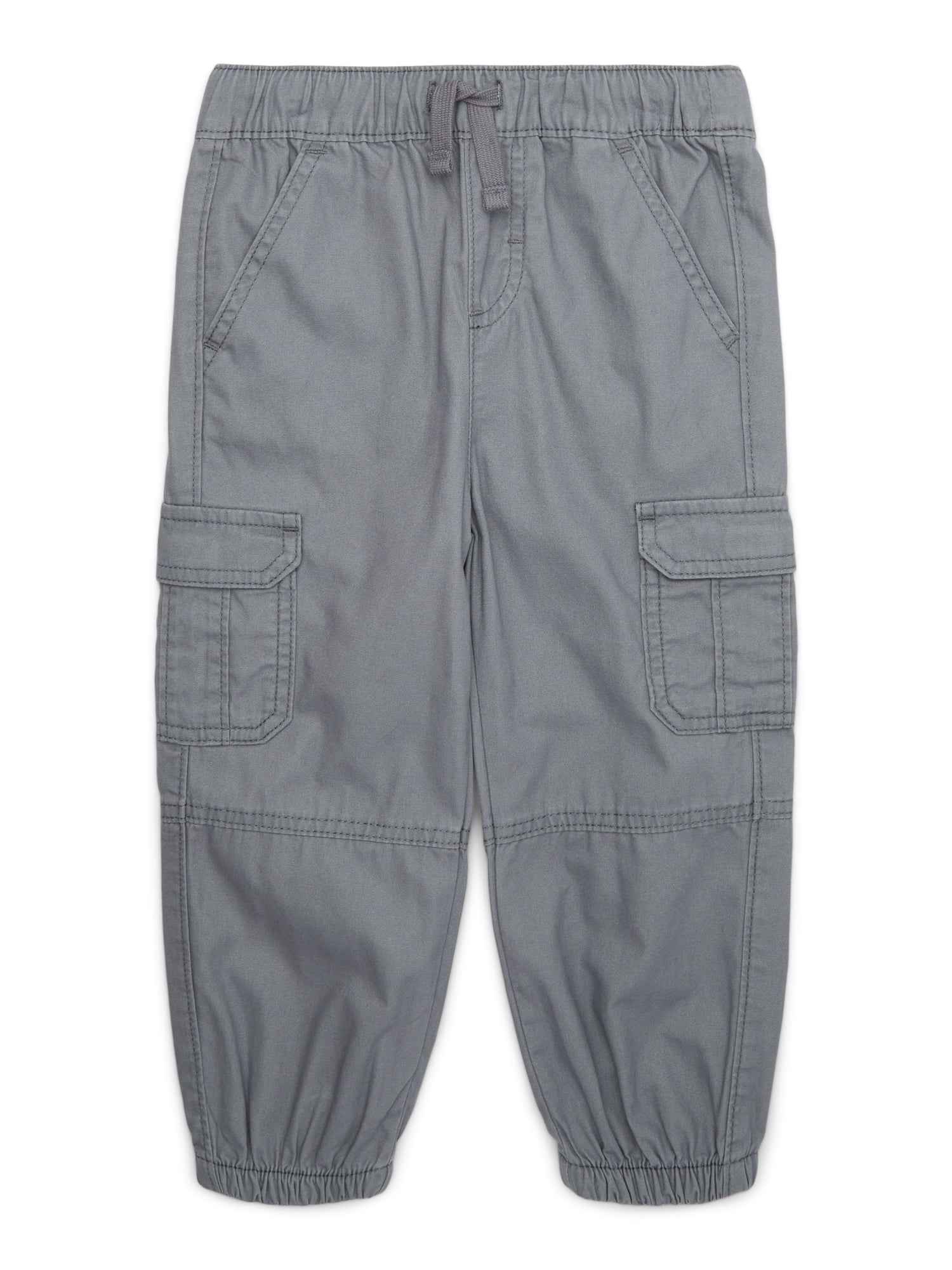 Luvable Friends 3er Pack Baby-Hosen – Tapered Ankle Pants, Schwarz Gestreift, Größe 0-3 Monate