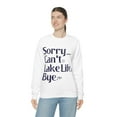 thumbnail image 4 of Funny Sorry Can't Lake Life Bye Sweatshirt Fishing Lake Lover Shirts Gift White 2XL, 4 of 6