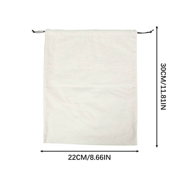 Bolsa de Viaje Pequeña Bolsa de Hebilla de Cordón de Flanela de Algodón Puro, Almacenamiento para Ropa de Viaje Ropa Interior Y Accesorios Organización