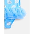 thumbnail image 3 of Wonder Nation Baby and Toddler Girls One Piece Tutu Swimsuit, Sizes 12M-5T, 3 of 3