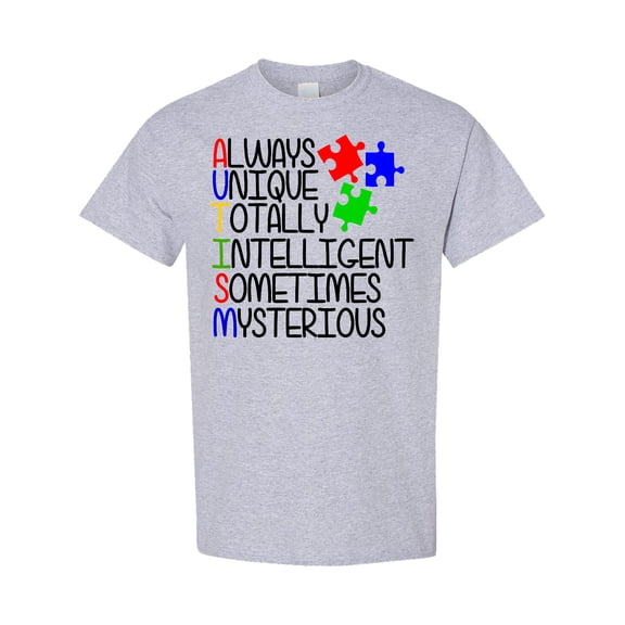 Inktastic Autism Awareness Acronym T-Shirt