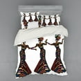thumbnail image 2 of Ambesonne African Bedding Set 3 Pcs, Native Costumes, Twin, Multicolor, 2 of 3