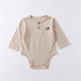 thumbnail image 3 of MHZLDYZ Baby Clothes Boy Baby Boys And Girls Long Sleeve Fruit Pattern Crawling Suit for 0 To 24 Years Onesie Newborn Girl Clothes Newborn Girl Clothes(Khaki,90), 3 of 4