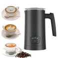thumbnail image 2 of Full-Automatic Milk Frother Milk Frother 4 in 1 Electric Steamer Frother Foam Maker for Coffee Hot Chocolate US Plug, 2 of 6