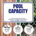 thumbnail image 4 of Pool Capacity Pool Sign,, 4 of 8
