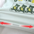 thumbnail image 5 of Hessimy Toddler Boy Clothes Summer Outfits Cotton Short Sleeve T-Shirt & Shorts Set,Soft Touch(Light Green,12-18 Months), 5 of 7
