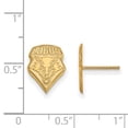 thumbnail image 2 of 10k Gold LogoArt University of New Mexico Lobos Small Post Earrings Q1Y004UNM, 2 of 4