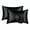Black, variant on RFUGUG 2-Pack Luxury Silk Pillowcases - Premium 20*26in Satin Smooth Covers, Hypoallergenic, Anti-Aging & Anti-Hair Frizz, Elegant Gift for Her, Machine Washable, Queen Size