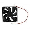 thumbnail image 3 of Black Plastic 9025 90 x 90 x 25mm DC 12V 0.25A Cooler Fan, 3 of 4
