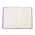 thumbnail image 3 of Shisuyan Rectangular Notepad Plush Cover Purple 1Pack 8.5x5.9x0.8in, 3 of 8