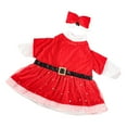 thumbnail image 2 of Porch Goose Santa Outfit - Christmas Outdoor Decoration, Interchangeable Festive Costumes （C）, 2 of 3