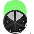 thumbnail image 5 of Hip Hop Hat Two Tone Flat Bill 6 Panel Cap Unisex, 5 of 9