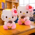 thumbnail image 2 of hello Kitty Tenant une Crème Glacée Chat 30cm, 2 of 5