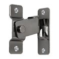 thumbnail image 1 of Riwesomey Cerraduras de ángulo de 2 piezas, hebillas de cerrojo antirrobo para el hogar de 90 grados, pestillos de puertas de Hardware con Herramientas y ferretería Ángulo recto/Negro/L, 1 of 6