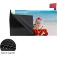 thumbnail image 4 of GZHJMY Magnetic Mailbox Covers 2023 Christmas Snowmen Mailbox Stickers MailWraps Post Cover 20.7x18.03 inch Home Decor, 4 of 5