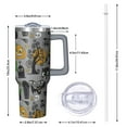thumbnail image 2 of Halloween Witch Spooky Icons Pattern Tumbler with Handle and Lid,40oz Double Wall Vacuum Insulated Tumbler,Cups Gift for Women and Men, 2 of 7